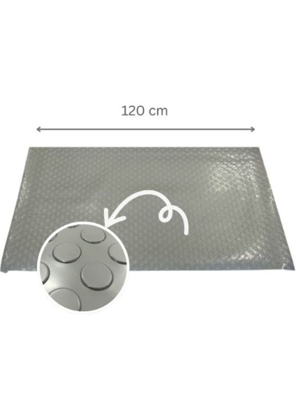 Paralı Paspas - Genişlik 120 cm - Kaymaz Taban