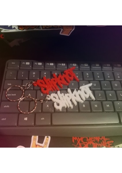 Yeni By Slipknot Meti̇n Anahtarlık T4752251