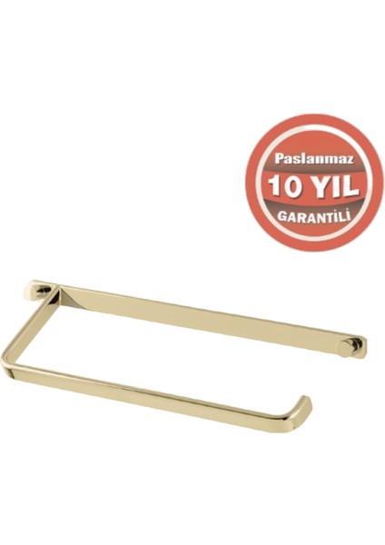 Paslanmaz Pirinç Mercan Kare Havluluk Altın Sarı Gold