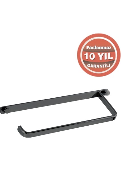 Paslanmaz Pirinç Mercan Kare Havluluk Mat Siyah modelleri