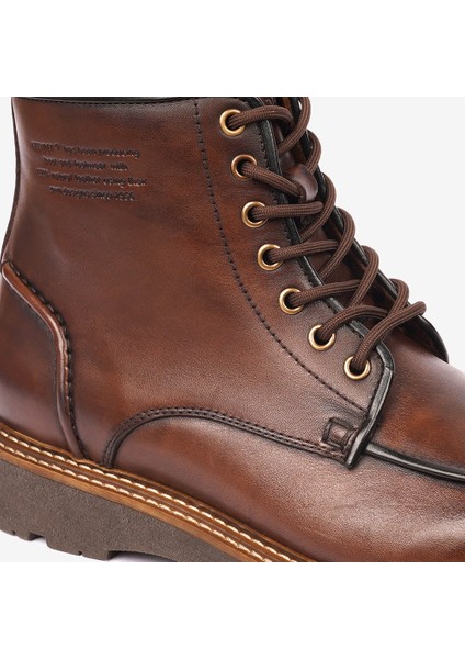 Erkek Kahverengi Hakiki Deri Günlük Bot 4K1UB17960 indirimleri