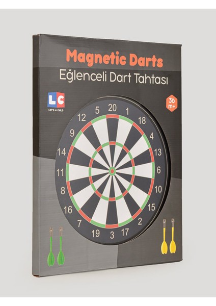 Let's Be Child Eğlenceli Manyetik Dart Siyah