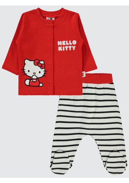 Kız Bebek Pijama Takımı 1-6 Ay Siyah