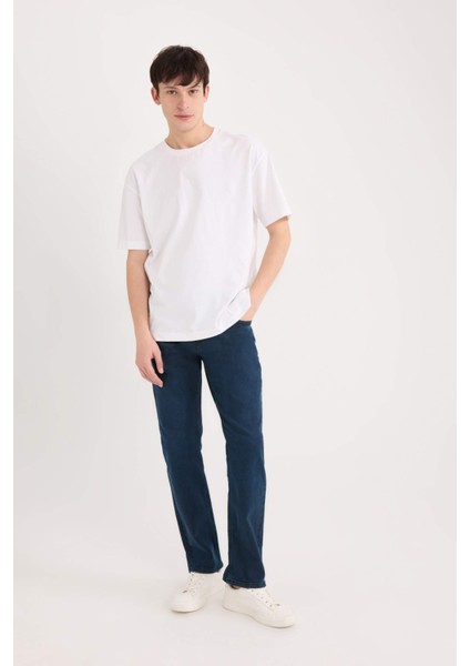 Sergio Regular Fit Normal Kalıp Normal Bel Boru Paça Jean Pantolon W7086AZ25SP