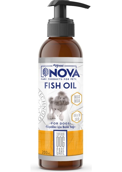 Köpekler Için Balık Yağı 200ML