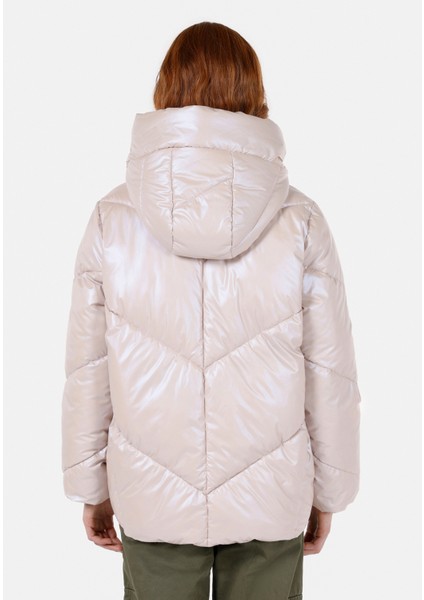 Pembe Kadın Mont