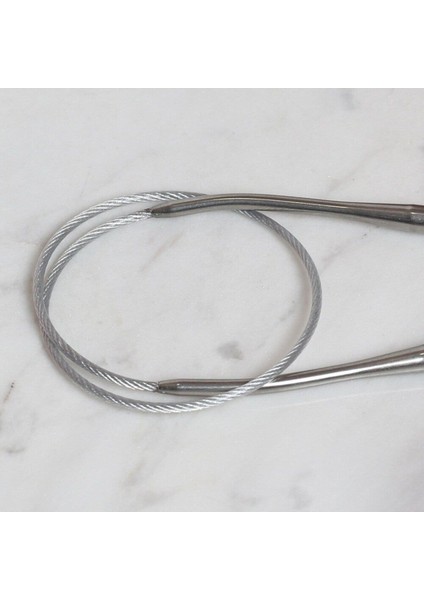 Crafts 5 mm Çelik Misinalı Şiş 40 cm