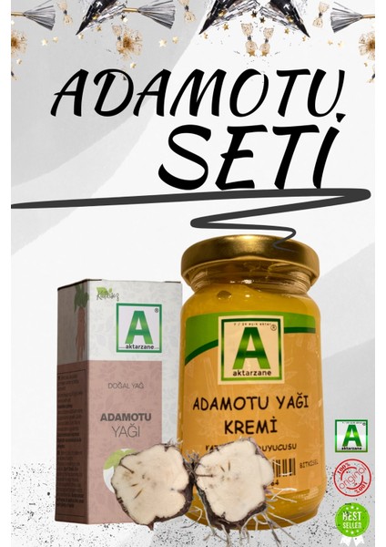 Adamotu Seti Adamotu Yağı Kremi