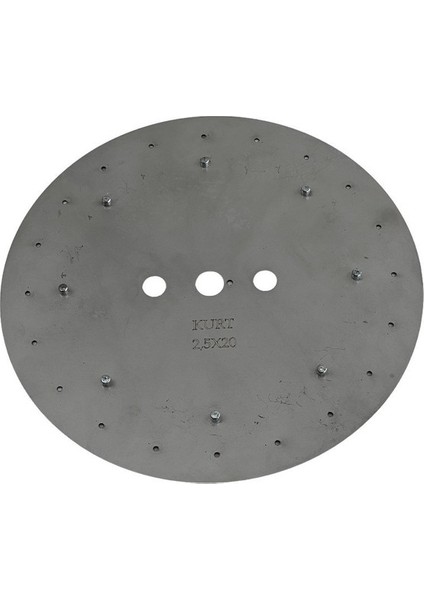 Kurt Havalı Mibzer Yağlık Ayçiçeği Ekim Diski Krom 304 Kalite-2.5x20