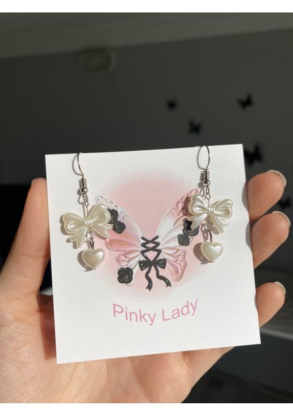 Incili Sallantılı Fiyonk Coquette Küpe fiyatları