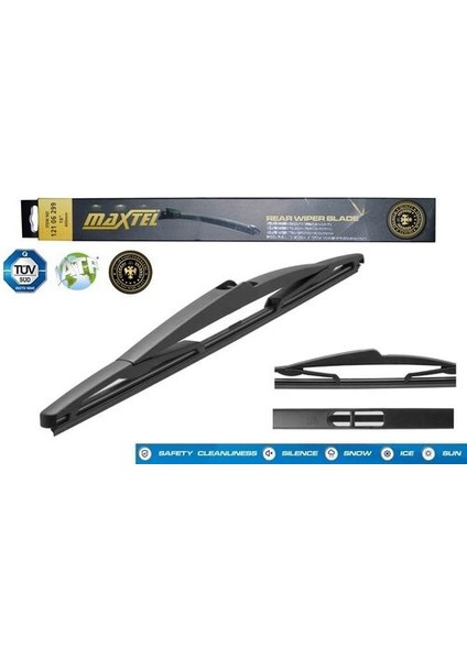 12201916 Arka Silecek Süpürgesi Plastik Xsara Picasso Corsa Zafira P306 Clio I Sandero 400MM 3397011134