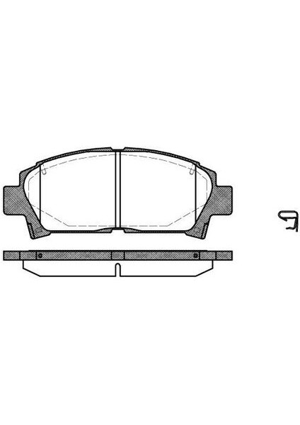 010246 Ön Balata Avensis 01-00 04465-12160