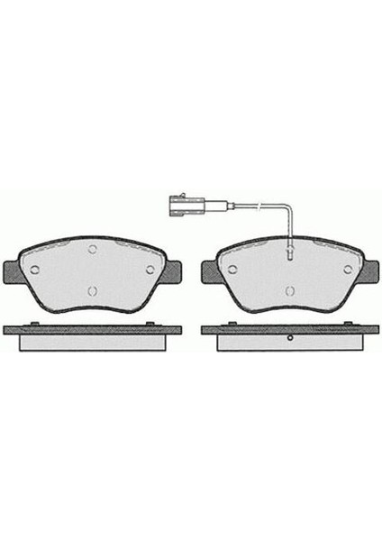 98845078E Ön Balata Doblo-Albea -Linea-Stilo-Fiorino 1.3mjtd-Bipper-Nemo 1.4 Hdı 4254.06