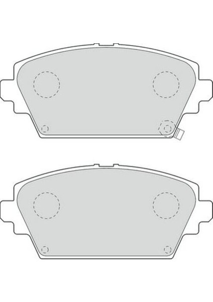 MPO03 Fren Balata Accord 98-02 Crv 97-01 Hrv 99 Ön 45022S1AE20