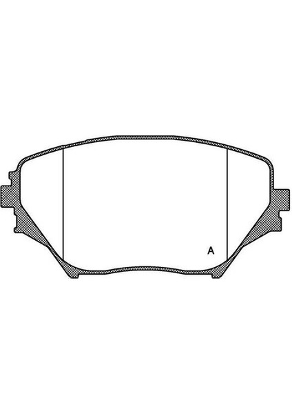 55282 Balata Fren Ön-Rav4 00-04 446542130