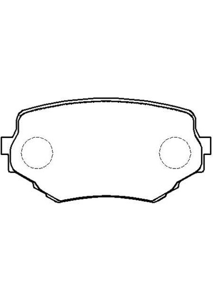 -10903-30201 Fren Balata Takımı Ön Sımlı Grand Vitara 1.6/2.0/2.5 1998- 1A14-33-23Z