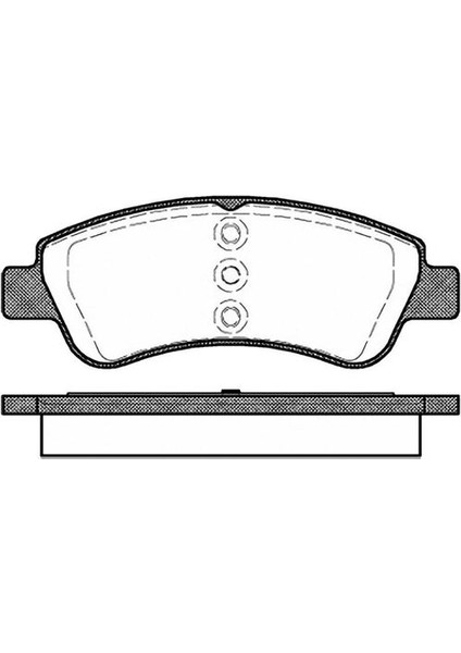 55161 Ön Fren Disk Balata Wva 23599 23954 Crossland x 14-207-107 1.4 16V-1.4 Hdı 02-05 4254.75