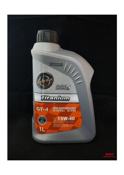 113 15 40 1 Litre Lubrico Titanium Gt4 MRMOEM-1071752
