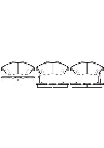 DM5053M Ön Balata Accord 89-91 45022SM2000
