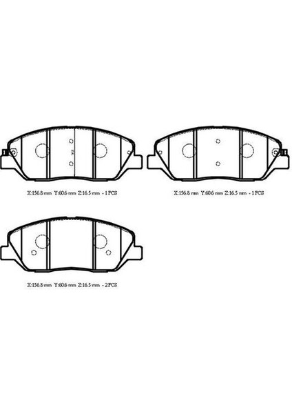 -10211-30201 Fren Balata Takımı Ön Sımlı Santa Fe 2006-SANTA Fe 2012-SORENTO 2010-2014 Ssangyong Korando 2010-2.0 48130-341A0