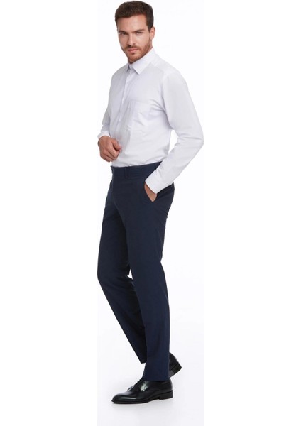 Dormen Classics Erkek Beyaz Kolay Ütülenebilir Regular Fit Geniş Kesim Klasik Yaka Cepli Gömlek modelleri