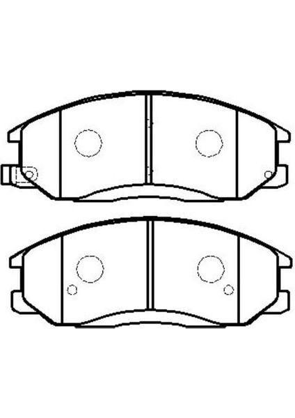 -10204-30203 Fren Balata Takımı Ön Sımlı Stare x 2001-SANTA Fe 2001- 2356901