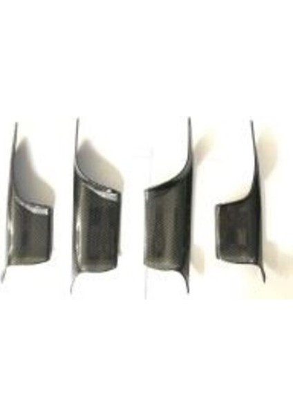 75531 Ic Kaplama 4 Parça Kaplama Set Karbon Fıber Siyah Bmw F00 51419115501