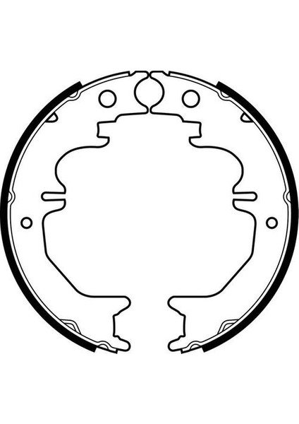 LS2053 Fren Pabuçu El Freni Toyota Land Cruiser 93 98 46580-60060