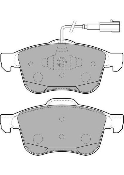 LP2241 Ön Fren Balata Alfa Romeo Giulietta 1.4 Tb 163 1.4 Tb 170 2.0 Jtdm 140 2.0 Jtdm 163 2.0 Jtdm 170 10 77365354