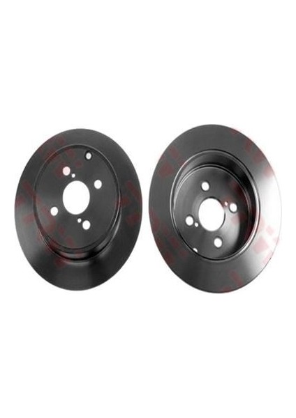 0986479149 Arka Fren Diski Aynası Düz Toyota Corolla 1.4 D4D 1.6 Vvtı 2003-2007 279X4 4243102080