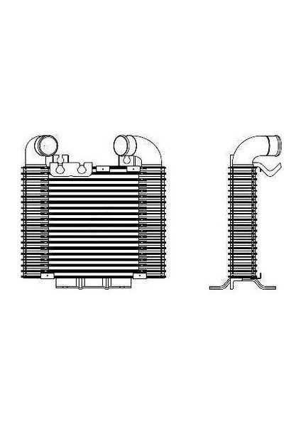 NT130 Intercooler Kia Bongo 2001-2004-BONGO Tcı 2004- 2819042624