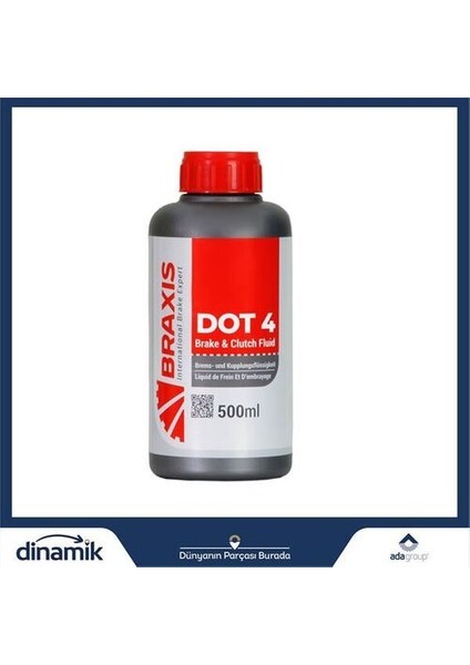 BR50975 Fren Hidroliği Dot4 500ML