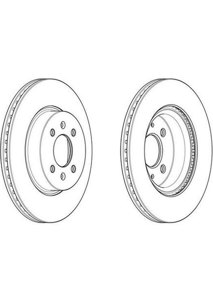 DDF2186C Fren Diski Ön I20 15-Rio 11-1.4 Crdı 15 Jant Havalı 280MM 4 Bijon 517121W050