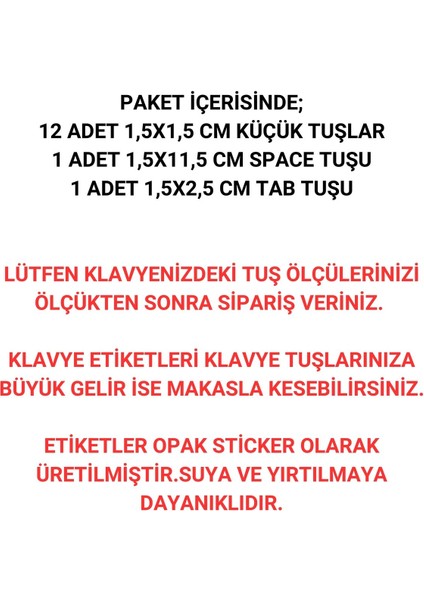 Valorant Kılljoy Klavye Tuşları Sticker Seti