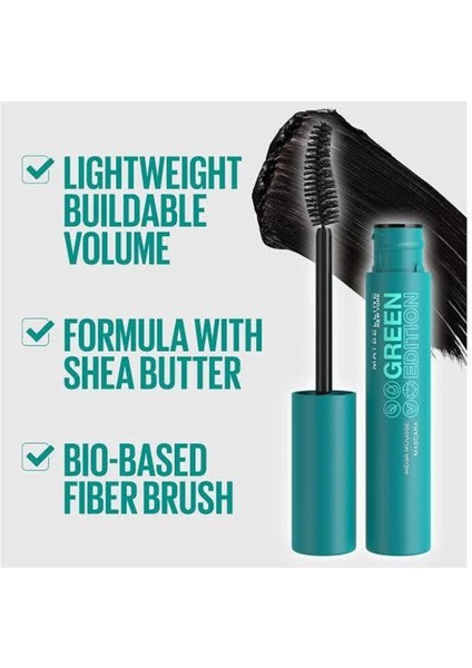 Green Edition Mega Mousse Maskara