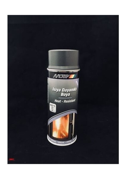 334115 Motıp Sprey Boya Isıya Dayanıklı Siyah 400ML MRMOEM-1072836