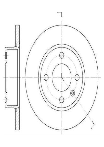 DDF875 Ön Fren Aynası Favorit Felicia 1.1 1.3 1.6 1.9 Forman Caddy Iı 1.6 1.9d 96 01 Skoda