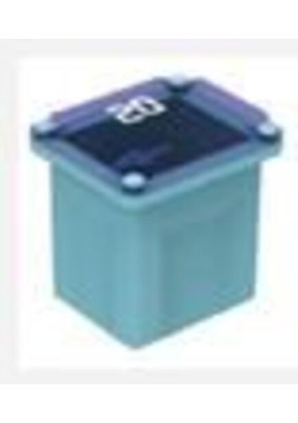 2394 0424020 Micro Dişi Sigorta 20 Amper 15X12.10MM Gök Mavisi 4240207