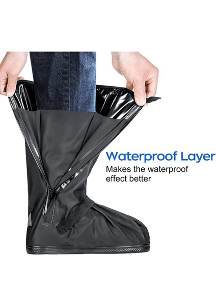 7001 Motorcu Bot Yağmurluğu - Bot Yağmurluk