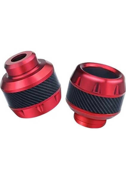 Motosiklet Teker Koruma Takozu 2'li Kırmızı
