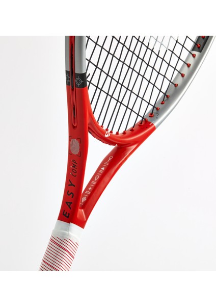 Kuikma Çocuk Tenis Raketi - 23" - Kırmızı - Easy Comp