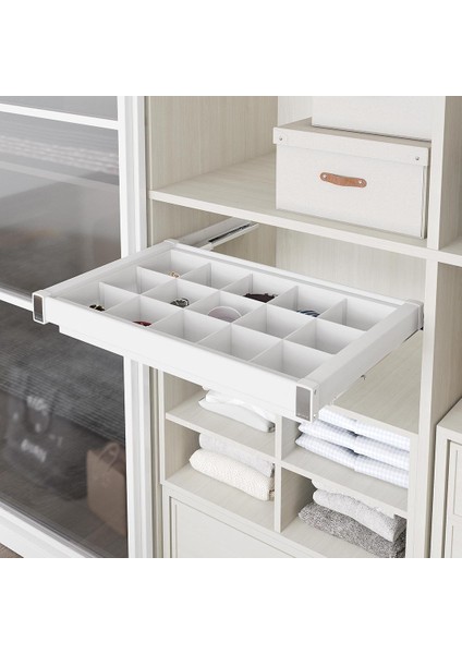 Antrasit Gizli Blum Tandem Raylı Frenli Bölmeli Aksesuarlık Seti S6715-6718 modelleri