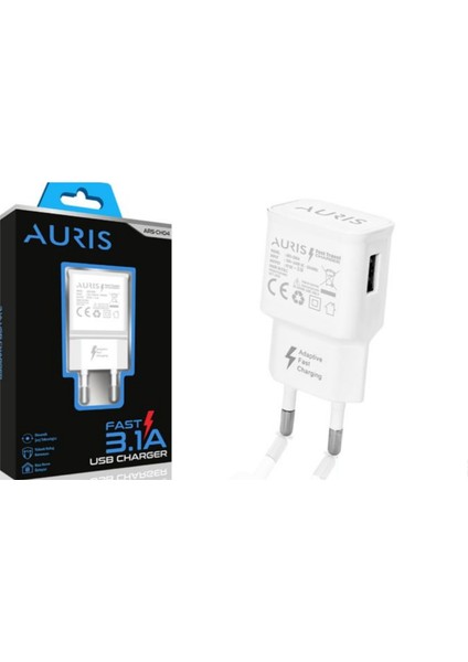 Aurıs 3.1 USB Hızlı Telefon Şarj Başlığı
