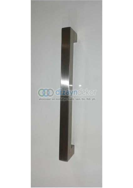 Paslanmaz Çelik Sürgü ve Çekme Kapı Kolu 30X30 Mm. Profil