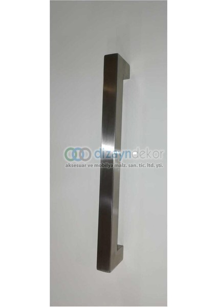 Paslanmaz Çelik Sürgü ve Çekme Kapı Kolu 30X30 Mm. Profil