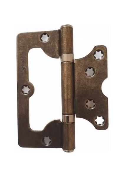 10 cm Kelebek Kapı Menteşesi Antik Bronz