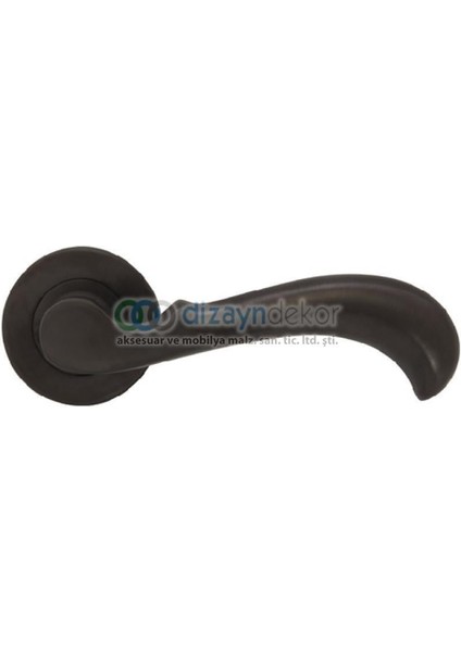 Rozetli Kapı Kolu Pasl. Pvd Mat Füme Wc Tipi