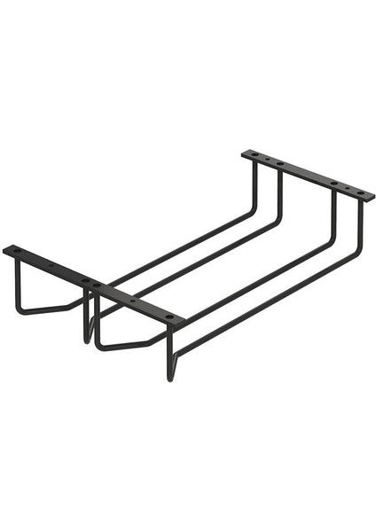 Kadeh Bardak Askısı 4 Bölmeli Krom-Antrasit modelleri