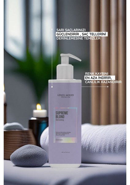 Supreme Blond – Sarı Saçlar Için Özel Bakım Seti