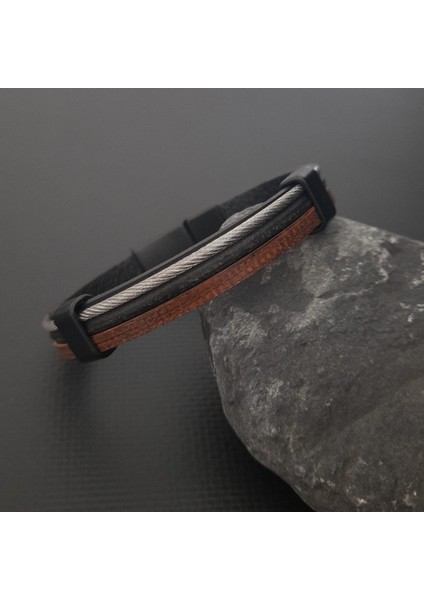 Özel Seri Deri Erkek Bileklik modelleri